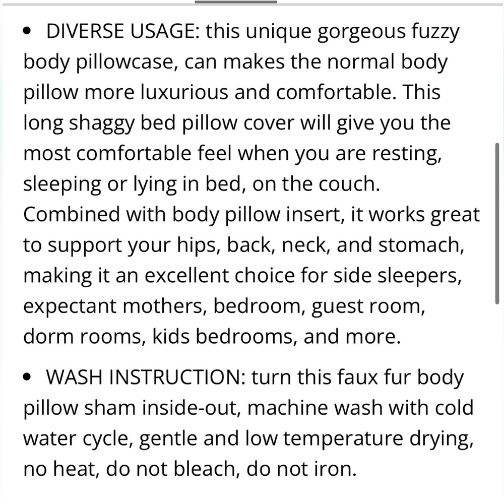 FLUFFY Leopard Print Body Pillow Cover - Picture 6 of 6